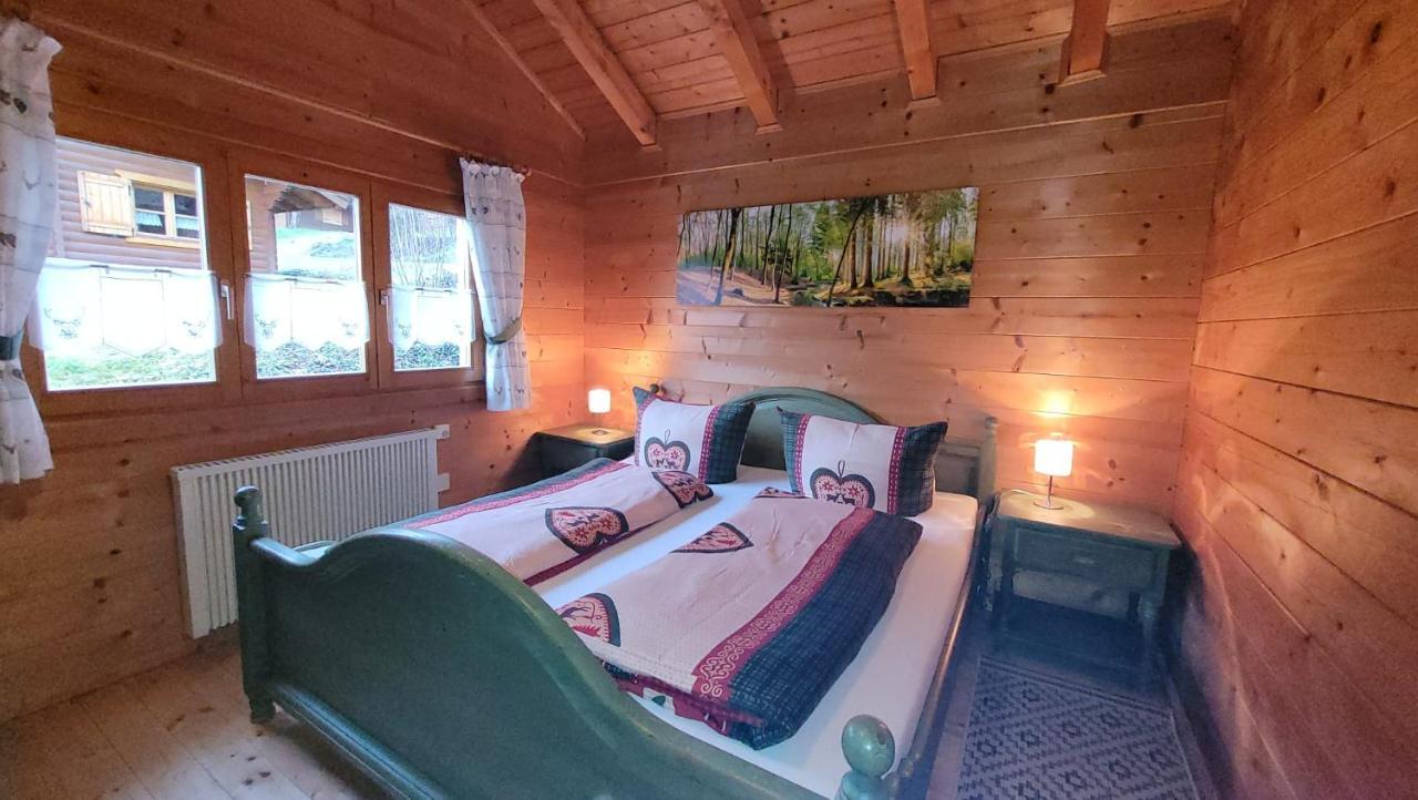Ferienhaus Chalet Blockhaus Bayern Stamsried Exteriör bild