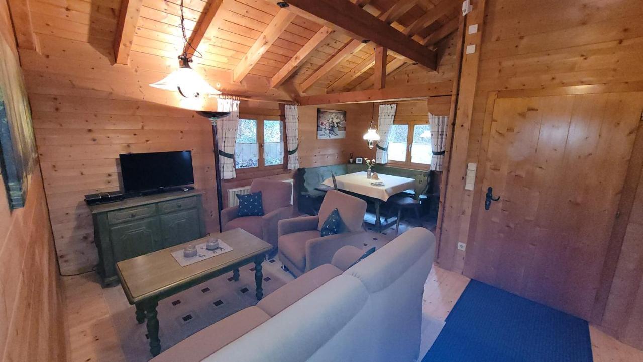 Ferienhaus Chalet Blockhaus Bayern Stamsried Exteriör bild